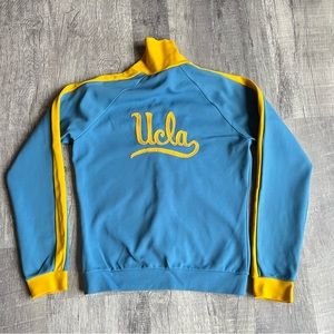 Ucla Custom Gym Zipper Jacket Blue Yellow